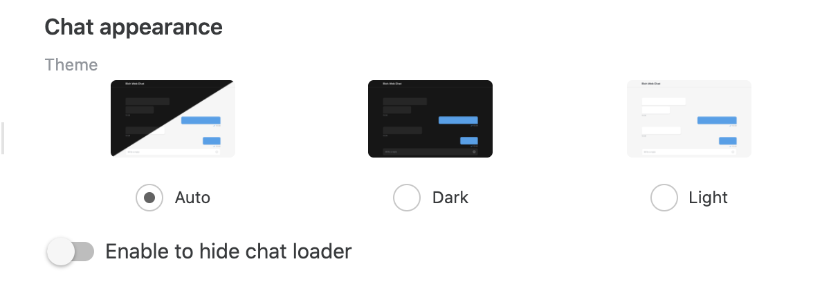 Dark theme